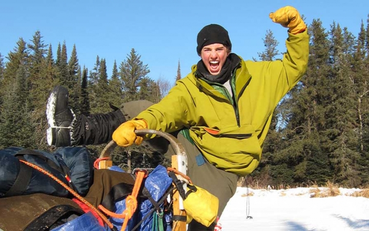 dog sledding in minnesota 